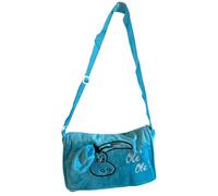 NARAMAKI® Napoli Borsa in Tessuto Pile 25cm con Cerniera Tema Napoli con Manico Regolabile - Campionato di Calcio 2025 (Borsa Tessuto)