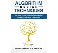 Narasimha Karumanchi Algorithm Design Techniques (Tascabile)