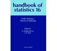 Narayanaswamy Balakrishna Order Statistics: Theory and Method (Copertina rigida)