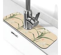 Narciso Dipinto Orientale 38,1x14 cm Diatomite Rubinetto Mat