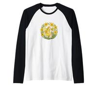 Narciso Fairy Spring Magic Blooming Garden Sprite Maglia con Maniche Raglan