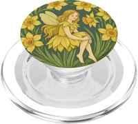 Narciso Fairy Spring Magic Blooming Garden Sprite PopSockets PopGrip per MagSafe