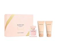 Set Narciso Rodriguez: Cristal Eau De Parfum Donna 50 ml + Cristal Gel Doccia Idratante Tutti i Tipi di Pelle 50 ml + Cristal Lozione Corpo Idratante