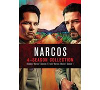 NARCOS 4 SEASON COLLECTION (DVD) Wagner Moura Boyd Holbrook Diego Luna