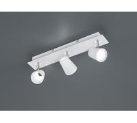 NARCOS BARRA 3 SPOTS LED 13W 1200lm, 3000K BIANCA CON DIFFUSORE CONICO FORO L. 45CM