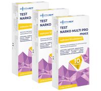 Narcotest Diather Narko Multi Pro per droghe nelle urine - 10 sostanze - 3 pezzi