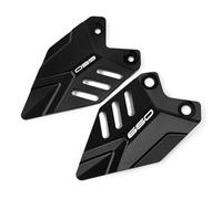 NARDEDP Protezione for staffa del pedale anteriore for moto, piastre di protezione for il tallone del cilindro del freno, compatibile con Ninja650 Z650 2017-2023