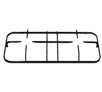 NARDI GRIGLIA PER CUCINA A GAS NERA 1 PZ 2 FUOCHI cm 45,6 X 21 P 3651