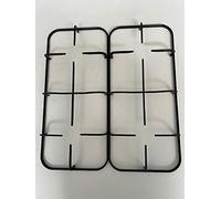 Nardi Kit 2 griglie in ferro smaltato nero lucido 456 x 213 mm. per cucina
