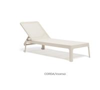 Nardi Lettino Plano Corda Tela Incenso Polipropilene Regolabile