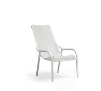 Nardi Net Lounge Poltrona Bianco Polipropilene Impilabile