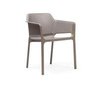 Nardi Net Sedia Tortora Polipropilene Impilabile