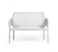Nardi Panchina Net Bench Bianco Opaco Polipropilene 2 Posti
