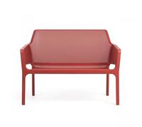Nardi Panchina Net Bench Corallo 116cm Due Posti Polipropilene