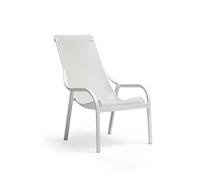Nardi Poltrona Net Lounge Bianco Polipropilene Impilabile