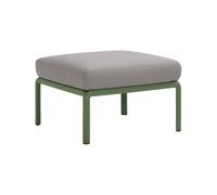 Nardi Pouf Komodo Struttura Agave Cuscino Grigio Komodo