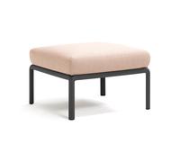 Nardi Pouf Komodo Struttura Antracite Cuscino Canvas SUNBRELLA®