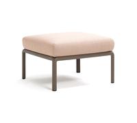 Nardi Pouf Komodo Struttura Tortora Cuscino Canvas SUNBRELLA®