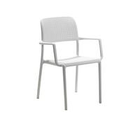 Nardi Sedia con Braccioli Bora Bianco