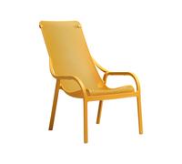 Nardi Sedia con Braccioli Net Lounge Senape