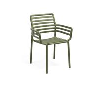 Nardi Sedia Doga Armchair Agave Polipropilene Impilabile Braccioli