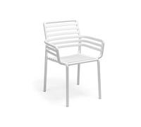 Nardi Sedia Doga Armchair Bianco Polipropilene Braccioli