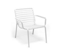 Nardi Sedia Doga Relax Braccioli Bianco Impilabile