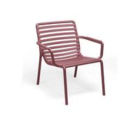 Nardi Sedia Doga Relax Braccioli Marsala Impilabile