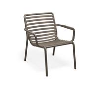 Nardi Sedia Doga Relax Braccioli Tabacco Impilabile