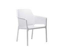 Nardi Sedia Net Relax Bianca Braccioli Impilabile