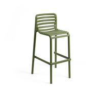 Nardi Sgabello Doga Stool Agave Polipropilene Impilabile