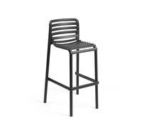 Nardi Sgabello Doga Stool Antracite Impilabile