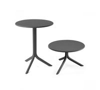 Nardi Spritz Tavolo Rotondo Antracite Polipropilene Ø 60,5 cm