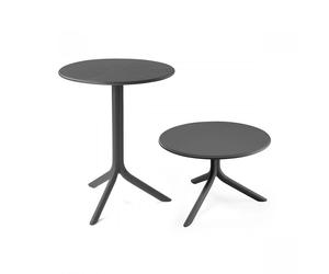 Nardi Spritz Tavolo Rotondo Antracite Polipropilene Ø 60,5 cm