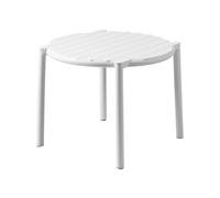Nardi Tavolino Doga Table Bianco Polipropilene Rotondo Ø49,5
