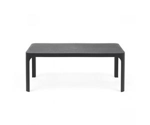 Nardi Tavolo Net Table Antracite Polipropilene 100×60 H40