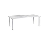 Nardi Tavolo Rettangolare Libeccio Estensibile 160 cm Bianco
