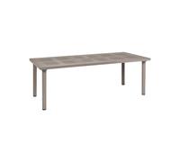Nardi Tavolo Rettangolare Libeccio Estensibile 160 cm Tortora