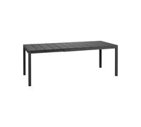 Nardi Tavolo Rettangolare Rio Extensible 140 Cm Antracite