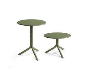 Nardi Tavolo Step Agave Rotondo Polipropilene Doppia Altezza