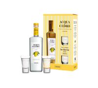 Nardini Acqua di Cedro 0,7 ℓ, Confezione con bicchieri