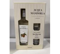 Nardini Acqua di Mandorla 70cl con Bicchierini - Astuccio Regalo Elegante - Liquore alla Mandorla Dolce e Profumata - Distillato Artigianale Italiano dal 1779 - Idea Regalo Premium