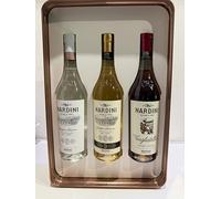 Nardini Trio Degustazione 3x35cl - Grappa Bianca, Grappa Riserva 3 Anni e Tagliatella - Distillati Italiani dal 1779, Tradizione e Qualità Artigianale - Idea Regalo Elegante