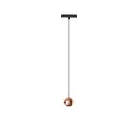 NARDO S - SOSPENSIONE PER BINARIO 48V INCASTRO MAGNETICO 3000K 410LM 8,5W RAME