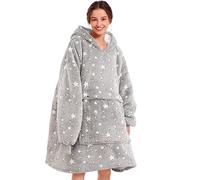 Narecte Coperta oversize con cappuccio da donna, coperta indossabile con cappuccio gigante per adulti, felpa con cappuccio comoda, roba kawaii, regalo di compleanno per donne, per sorella, ragazza