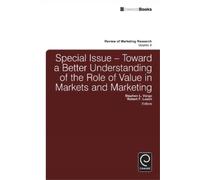 Naresh K. Malho Toward a Better Understanding of the Role of (Copertina rigida)