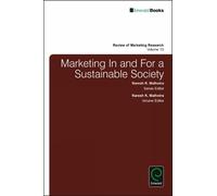 Naresh K. Malhotra Marketing In and For a Sustainable Society (Copertina rigida)