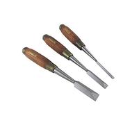Narex 852100 - Set di 3 scalpelli a coda di rondine in stile giapponese, 1/4", 1/2", 3/4"