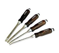 Narex 8636000 - Set di scalpelli per mortasa, 4/6/10/12 mm