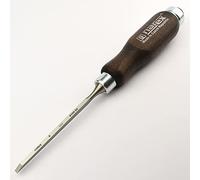 Narex Scalpello per piercing, piatto, con impugnatura scura, 4 mm